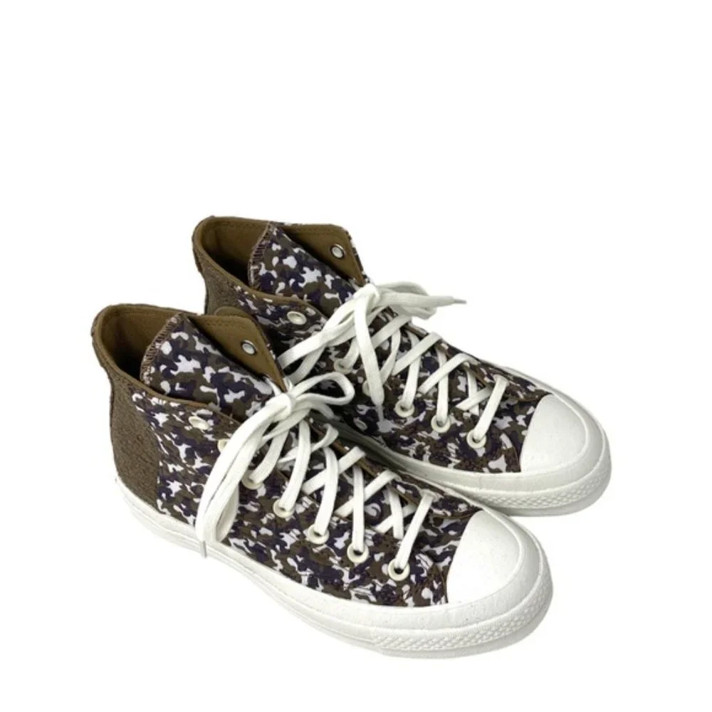 Converse Chuck 70 All Star Jacquard Camo High Top Women's Brown Canvas A01704C